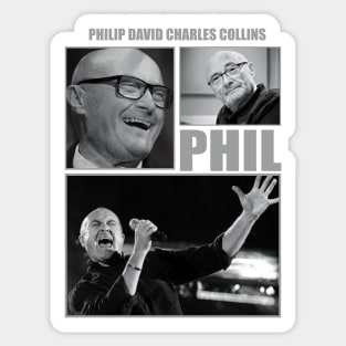 Phil Collins Sticker